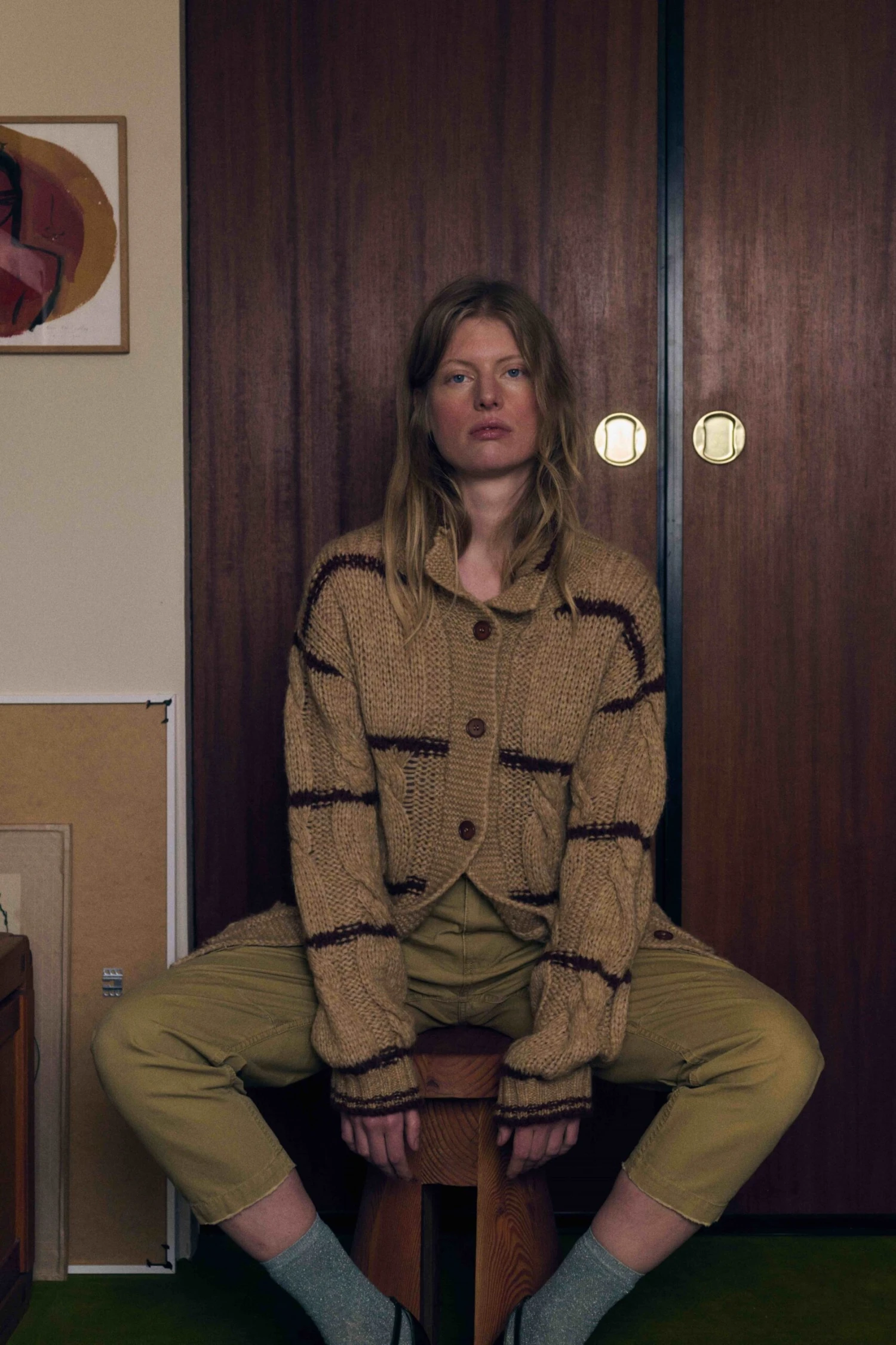 LEON & HARPER Cardigan Mucho Stripe 1 LEON & HARPER Cardigan Mucho Stripe