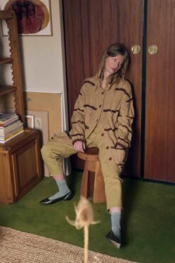 LEON & HARPER Cardigan Mucho Stripe 11 LEON & HARPER Cardigan Mucho Stripe -LEON & HARPER Shop 08 1220