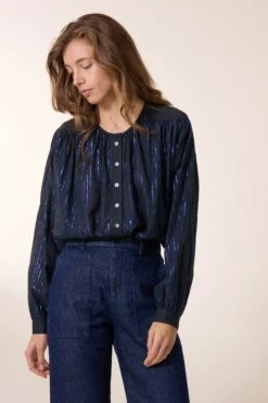 LEON & HARPER Blouse Cake Stripe