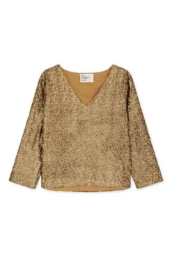 LEON & HARPER Blouse Cassy PLN -LEON & HARPER Shop BLOUSE CASSY PLN GOLD 10