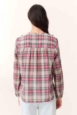 LEON & HARPER Blouse Casta Crx -LEON & HARPER Shop BLOUSE CASTA CRX PINK 3