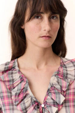 LEON & HARPER Blouse Casta Crx -LEON & HARPER Shop BLOUSE CASTA CRX PINK 4