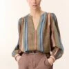 LEON & HARPER Blouse Chleo Strp