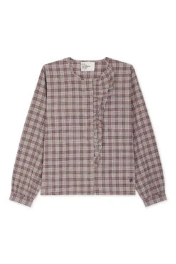 LEON & HARPER Blouse Colina Check -LEON & HARPER Shop BLOUSE COLINA CHECK MULTICO 10