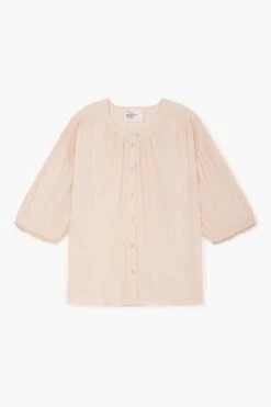LEON & HARPER Blouse Corso Plain 9 LEON & HARPER Blouse Corso Plain -LEON & HARPER Shop BLOUSE CORSO PLAIN ECRU 10
