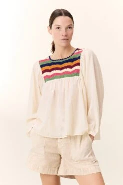 LEON & HARPER Blouse Criq Crochet