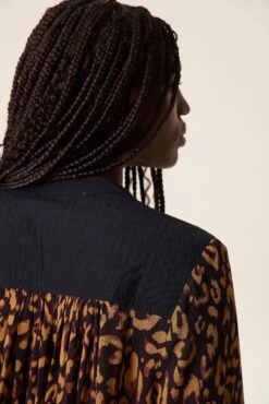 LEON & HARPER Blouse Cruise Leo -LEON & HARPER Shop BLOUSE CRUISE LEO BEIGE 4