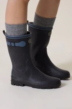 LEON & HARPER Bottillons Rain -LEON & HARPER Shop BOTTES RAIN PLN BLACK 3