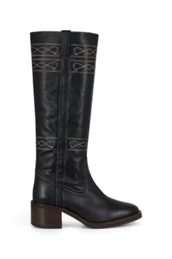 LEON & HARPER Bottes Stuart AS24 Black -LEON & HARPER Shop BOTTES STUART AS24 BLACK BLACK 10