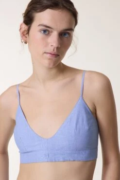 LEON & HARPER Brassière Tippi Fil 7 LEON & HARPER Brassière Tippi Fil -LEON & HARPER Shop BRASSIERE TIPPI FIL BLUE 3