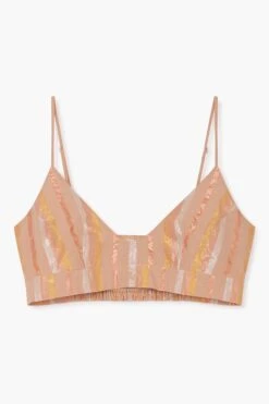 LEON & HARPER Brassière Tippi Shiny 9 LEON & HARPER Brassière Tippi Shiny -LEON & HARPER Shop BRASSIERE TIPPI SHINY POWDER 10