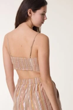 LEON & HARPER Brassière Tippi Shiny 8 LEON & HARPER Brassière Tippi Shiny -LEON & HARPER Shop BRASSIERE TIPPI SHINY POWDER 4