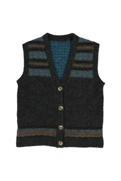 LEON & HARPER Cardigan Mamette Jac 7 LEON & HARPER Cardigan Mamette Jac -LEON & HARPER Shop CARDIGAN MAMETTE JAC GREY 10