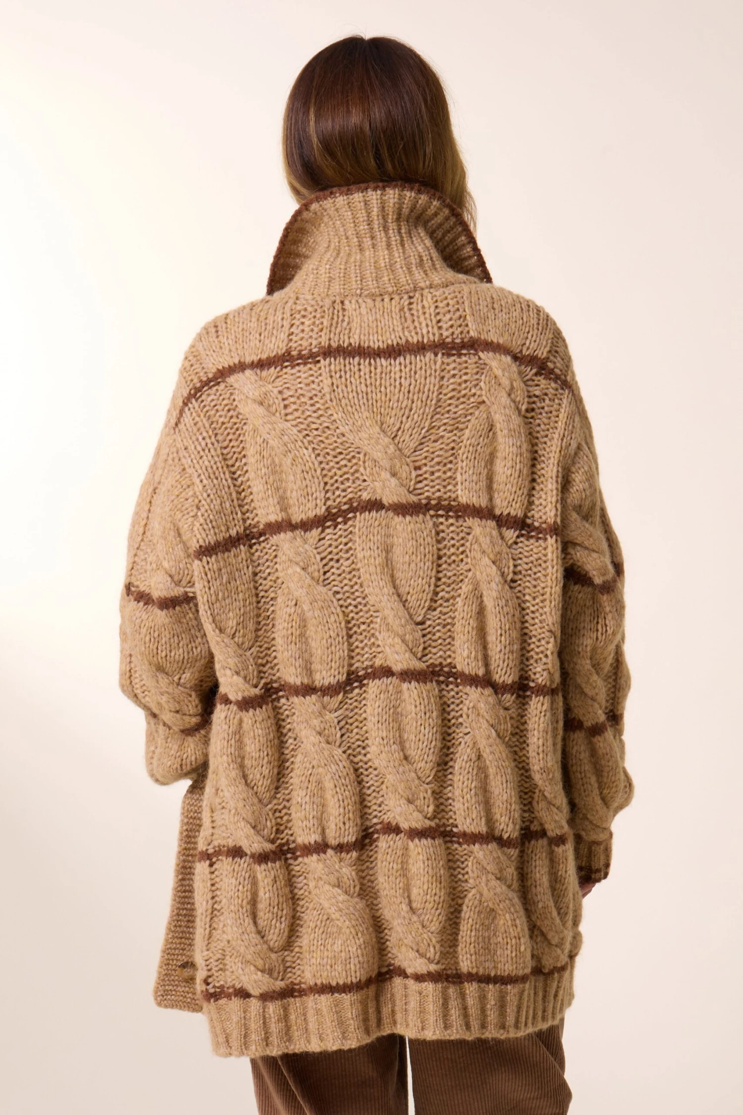 LEON & HARPER Cardigan Mucho Stripe 4 LEON & HARPER Cardigan Mucho Stripe - Image 4