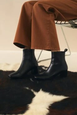 LEON & HARPER Bottines Jane Uni -LEON & HARPER Shop CHAUSSURES JANE BLACK 1