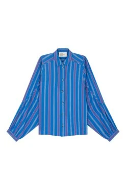 LEON & HARPER Chemise Candri Strp -LEON & HARPER Shop CHEMISE CANDRI STRP BLUE 10