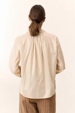 LEON & HARPER Chemise Cob Foil 6 LEON & HARPER Chemise Cob Foil -LEON & HARPER Shop CHEMISE COB FOIL GOLD 3