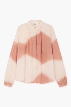 LEON & HARPER Chemise Cob T&D -LEON & HARPER Shop CHEMISE COB T D CORAL 10