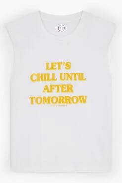 LEON & HARPER Debardeur Dode Ideas -LEON & HARPER Shop DEBARDEUR DODE IDEAS WHITE 10