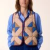 LEON & HARPER Gilet Velia Losange