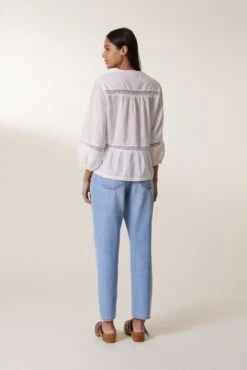 LEON & HARPER Jean Edgara PL2 7 LEON & HARPER Jean Edgara PL2 -LEON & HARPER Shop JEAN EDGARA PL2 BLEACH 3