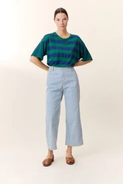 LEON & HARPER Jean Xavier Strp -LEON & HARPER Shop JEAN XAVIER STRP BLEACH 2