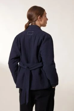 LEON & HARPER Kimono Vertu PLN -LEON & HARPER Shop KIMONO VERTU PLN INDIGO 3