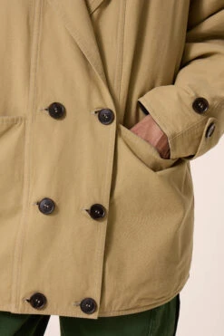 LEON & HARPER Manteau Viktor PLN -LEON & HARPER Shop MANTEAU VIKTOR PLN CARAMEL 5