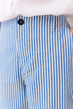LEON & HARPER Pantalon Armina Stripe -LEON & HARPER Shop PANTALON ARMINA STRIPE NAVY 4