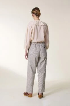 LEON & HARPER Pantalon Armina Strp -LEON & HARPER Shop PANTALON ARMINA STRP ECRU 3