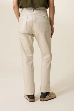 LEON & HARPER Pantalon Edgara DULC -LEON & HARPER Shop PANTALON EDGARA DULC SILVER 3