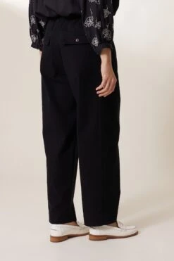 LEON & HARPER Pantalon Penelope PLN -LEON & HARPER Shop PANTALON PENELOPE PLN BLACK 3