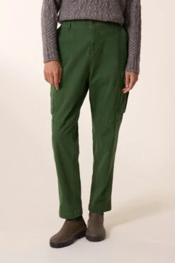 LEON & HARPER Pantalon Perel PLN 7 LEON & HARPER Pantalon Perel PLN -LEON & HARPER Shop PANTALON PEREL PLN GREEN 4
