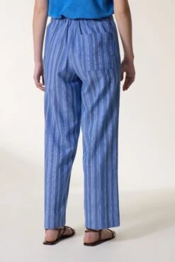 LEON & HARPER Pantalon Permin Strght -LEON & HARPER Shop PANTALON PERMIN STRGHT BLUE 3