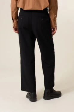 LEON & HARPER Pantalon Placebo PLN -LEON & HARPER Shop PANTALON PLACEBO PLN BLACK 3