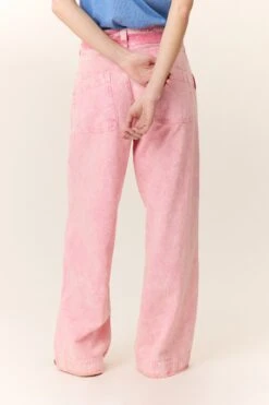 LEON & HARPER Pantalon Prag Pl2 -LEON & HARPER Shop PANTALON PRAG PL2 PINK 3