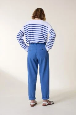 LEON & HARPER Pantalon Prodige PL2 -LEON & HARPER Shop PANTALON PRODIGE PL2 SEA 3