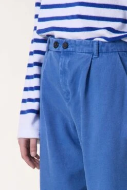 LEON & HARPER Pantalon Prodige PL2 -LEON & HARPER Shop PANTALON PRODIGE PL2 SEA 4