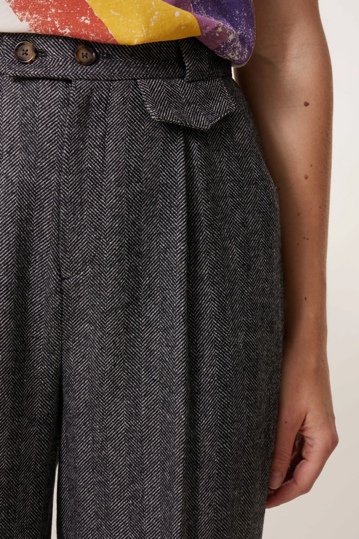 LEON & HARPER Pantalon Pummy Chev 2 LEON & HARPER Pantalon Pummy Chev - Image 2