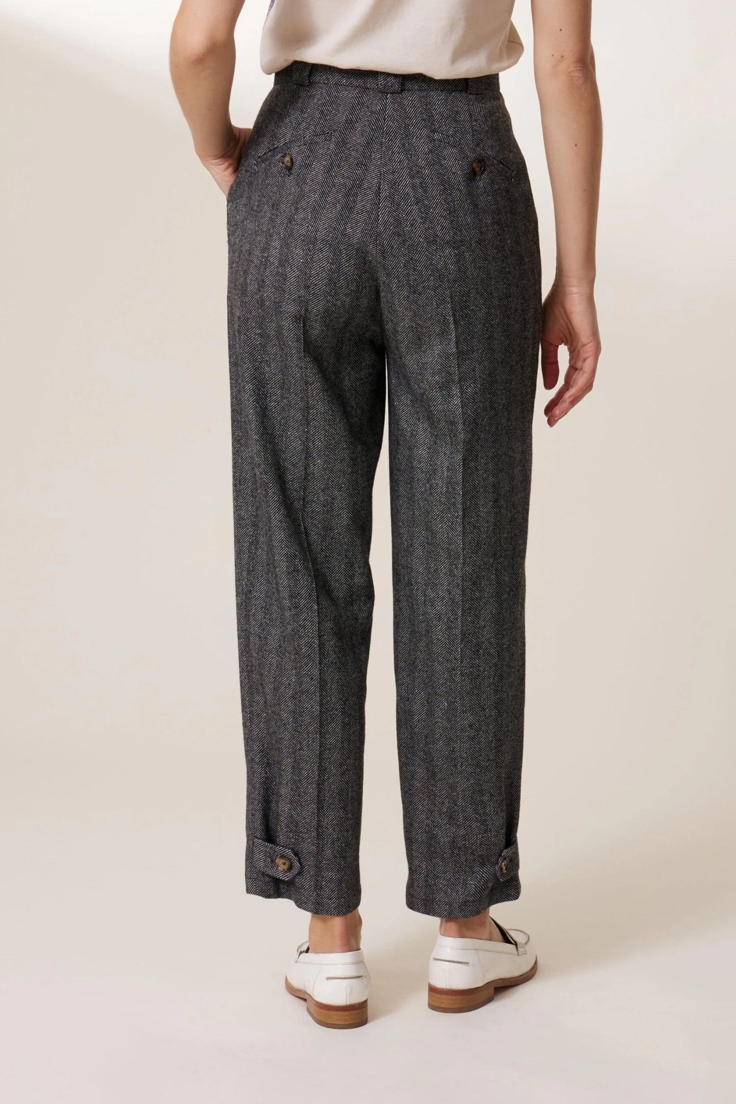 LEON & HARPER Pantalon Pummy Chev 3 LEON & HARPER Pantalon Pummy Chev - Image 3