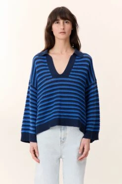 LEON & HARPER Polo Moonia Strp