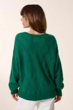 LEON & HARPER Pull Malili PLN -LEON & HARPER Shop PULL MALILI PLN GREEN 3