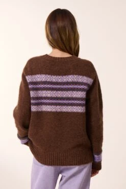 LEON & HARPER Pull Meet Jack -LEON & HARPER Shop PULL MEET JACK BROWN 3