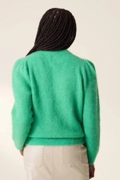 LEON & HARPER Pull Mille PLN -LEON & HARPER Shop PULL MILLE PLN GREEN 3