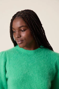 LEON & HARPER Pull Mille PLN -LEON & HARPER Shop PULL MILLE PLN GREEN 4