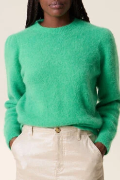 LEON & HARPER Pull Mille PLN -LEON & HARPER Shop PULL MILLE PLN GREEN 5