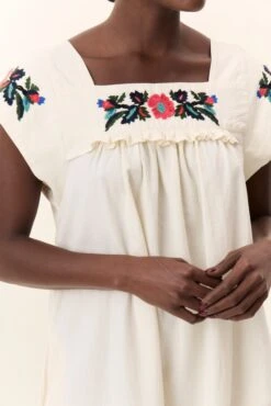 LEON & HARPER Robe Raddix Brd -LEON & HARPER Shop ROBE RADDIX BRD OFF WHITE 4