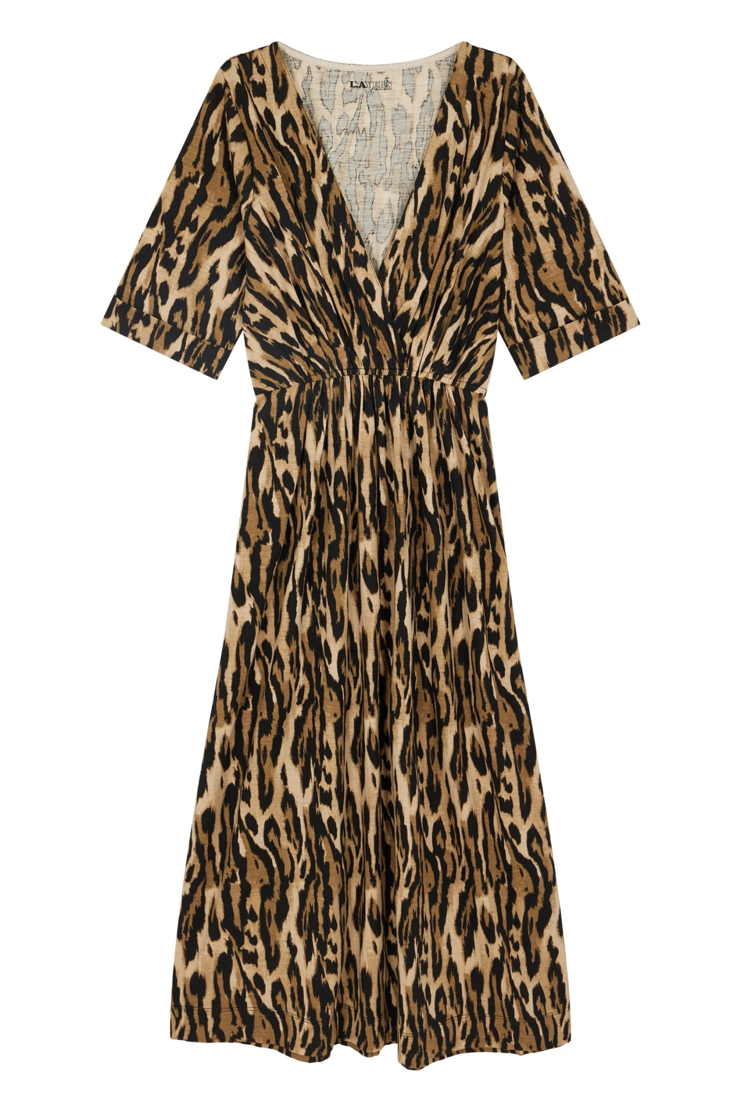 LEON & HARPER Robe Rala Savane 4 LEON & HARPER Robe Rala Savane - Image 4