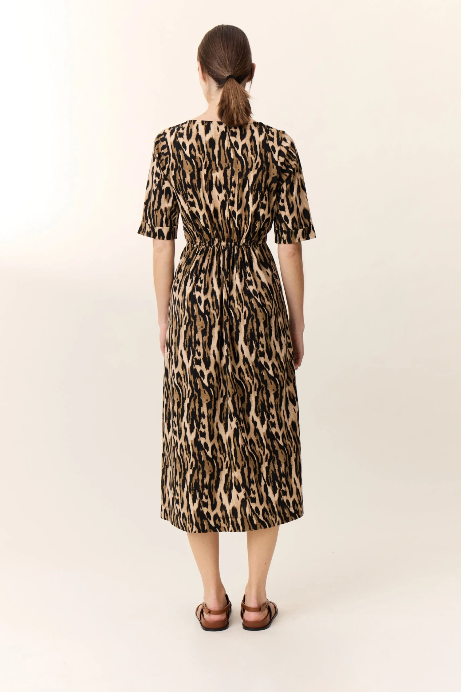 LEON & HARPER Robe Rala Savane 3 LEON & HARPER Robe Rala Savane - Image 3