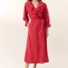 LEON & HARPER Robe Reem Plain